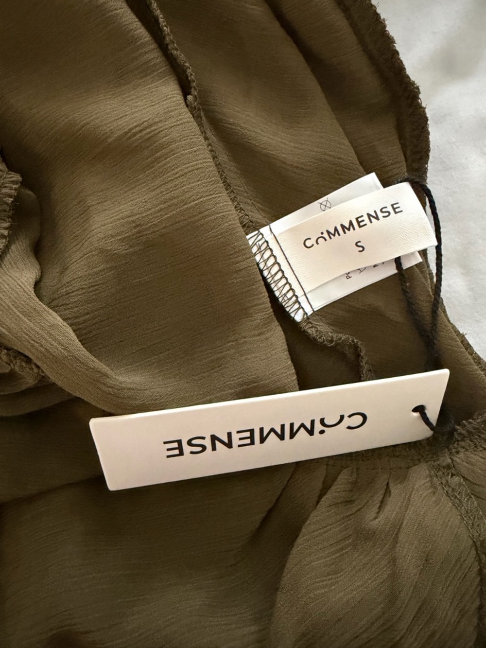 Commense Ruffled Flowy Cape Dress - Picture 8 of 8